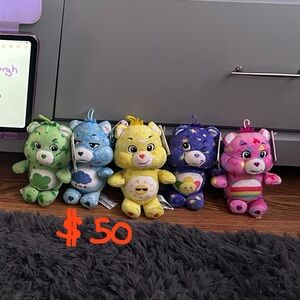 Carebears Mini Plush Danglers